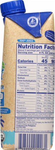 Vita Coco® Organic Coconut Bottled Water Perspective: right
