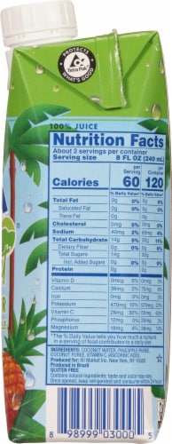 Vita Coco® Pineapple Flavored Coconut Water Perspective: right