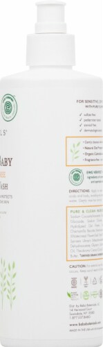 Babo Botanicals® Sensitive Fragrance Free Baby Shampoo & Wash Perspective: right