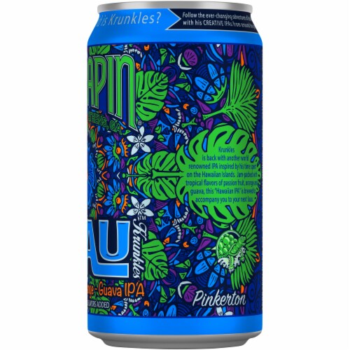 Terrapin Beer Co. Luau Passionfruit Orange Guava IPA Perspective: right