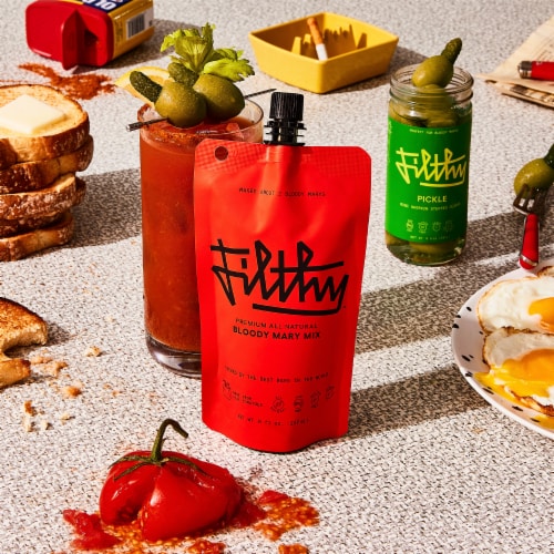 Filthy® Bloody Mary Mix Pouch Perspective: right
