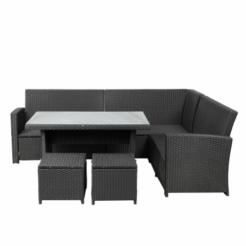 Patio Furniture Sets in Rattan for Home or Office Use Perspective: right