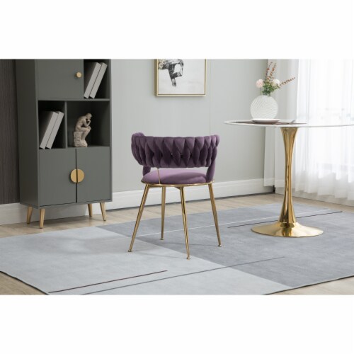 Accent Chairs in Velvet for Home or Office Use Perspective: right