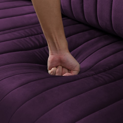 Sofas in Velvet for Home or Office Use Perspective: right