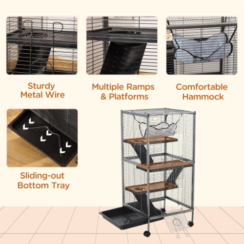 Multi level small animal cage outlet