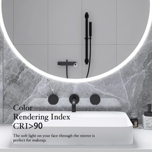 Bathroom Mirrors in Glass for Home or Office Use Perspective: right