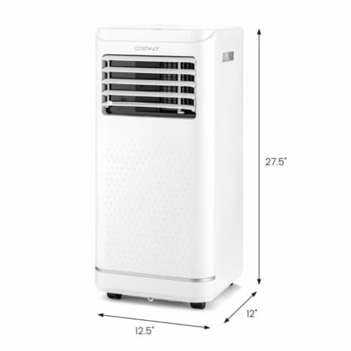 Costway 8000/10000 BTU Portable Air Conditioner with Dehumidifier and
