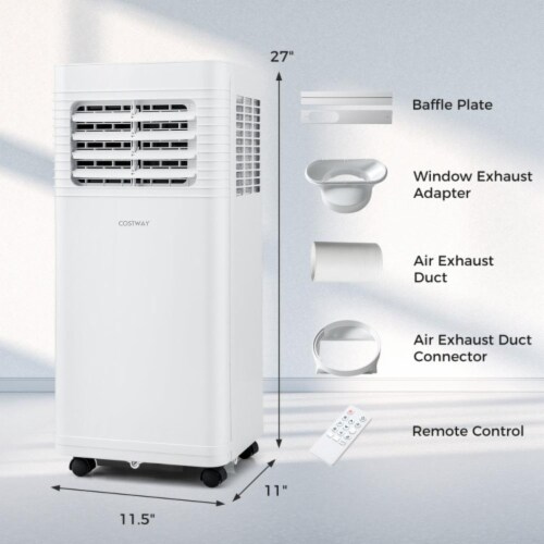 Costway Portable Air Conditioner 3 in 1 AC Unit with Fan and