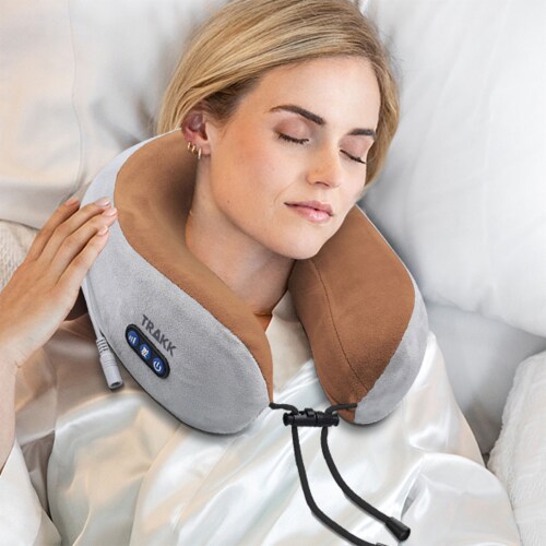TRAKK Deep Tissue Electric U Shape Memory Foam Neck Massage Travel
