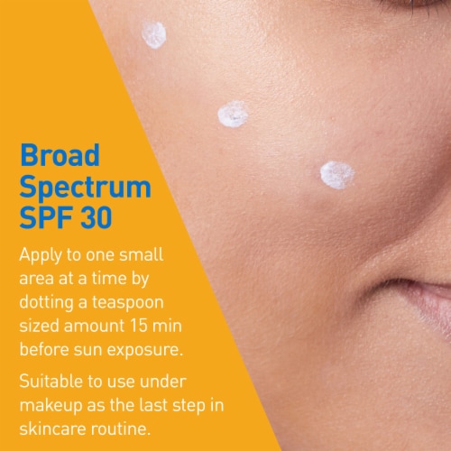 Cerave Hydrating SPF 30 Face Sunscreen Perspective: right