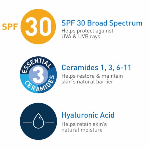 Cerave Ultra Light SPF 30 Moisturizing Lotion Perspective: right