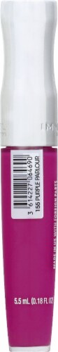 Rimmel Stay Glossy 155 Purple Parlour Lip Gloss Perspective: right