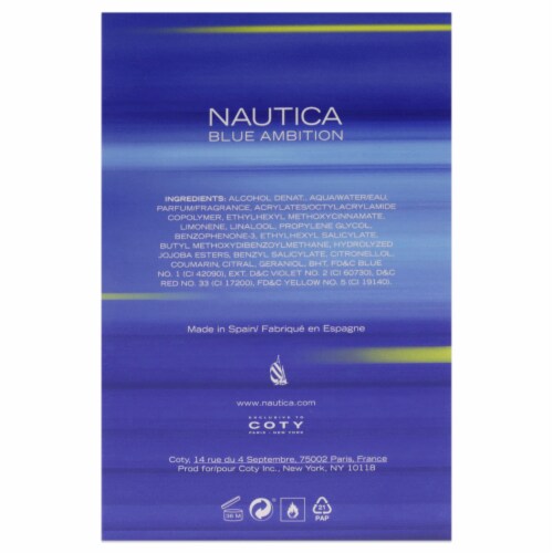Nautica Blue Ambition by Nautica for Men 3.3 oz EDT Spray 1