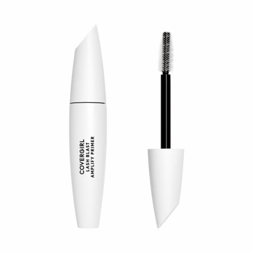 CoverGirl 780 Neutral White Lash Blast Amplifying Primer + 860 Very Black Lash Blast Fusion Mascara Perspective: right