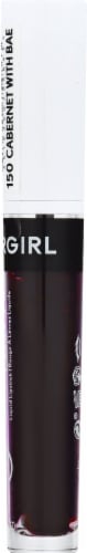 CoverGirl Outlast Ultimatte 150 Cabernet with Bae Liquid Lipstick Perspective: right