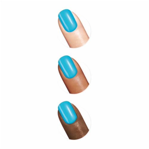 Sally Hansen Miracle Gel Neon 053 Miami Ice Nail Color Perspective: right