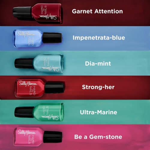 Sally Hansen® Hard As Nails Nail Polish - 665 Ultra-Marine Perspective: right