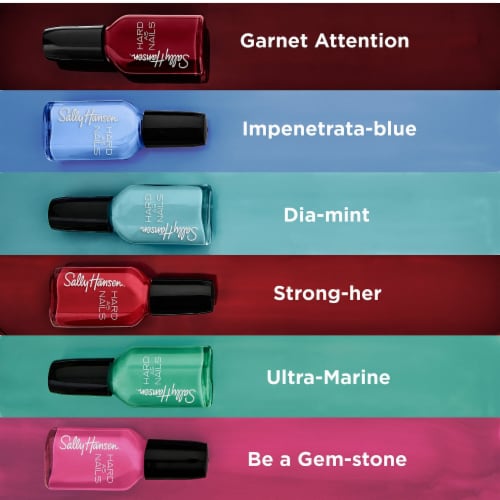 Sally Hansen® Hard As Nails Nail Polish - Impenetra-Blue Perspective: right