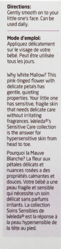 Weleda Baby Sensitive Care Face Cream Perspective: right