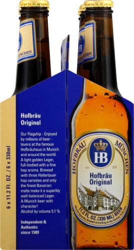 Hofbräuhaus Bottled Beer Perspective: right