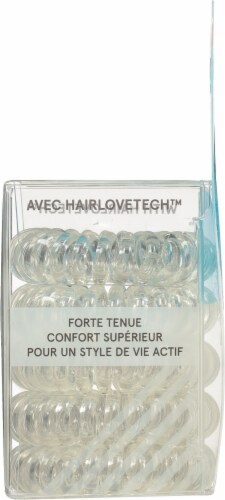 Invisibobble Power Hair Ring Multipack - Crystal Clear Perspective: right