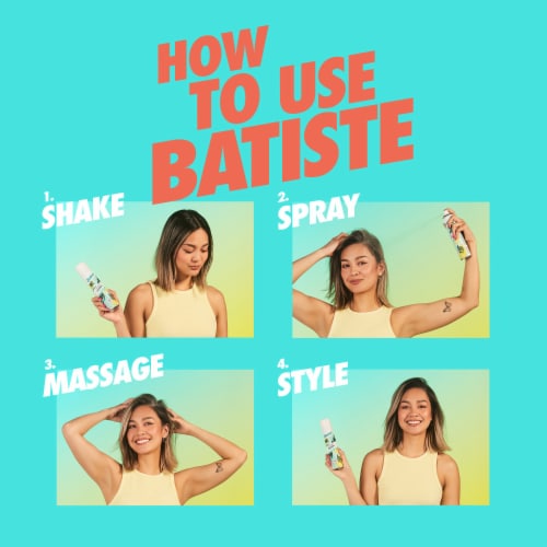 Batiste Dry Shampoo Bare Barely Scented Fragrance Perspective: right
