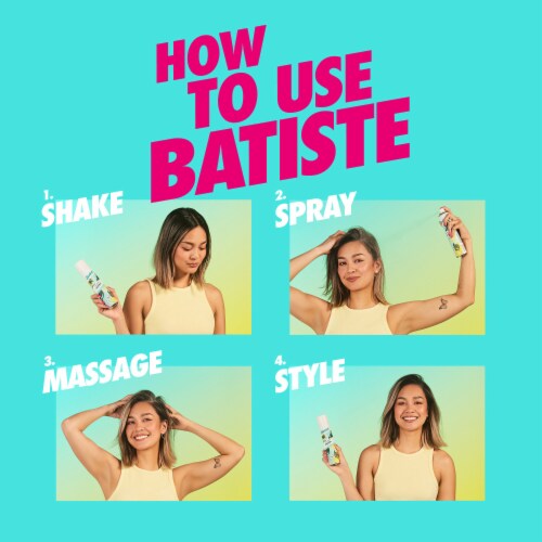 Batiste Dry Shampoo Blush Fragrance Travel Size Perspective: right