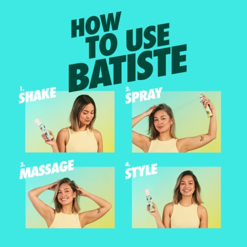 Batiste® Instant Hair Refresh Classic Fresh Original Dry Shampoo Perspective: right
