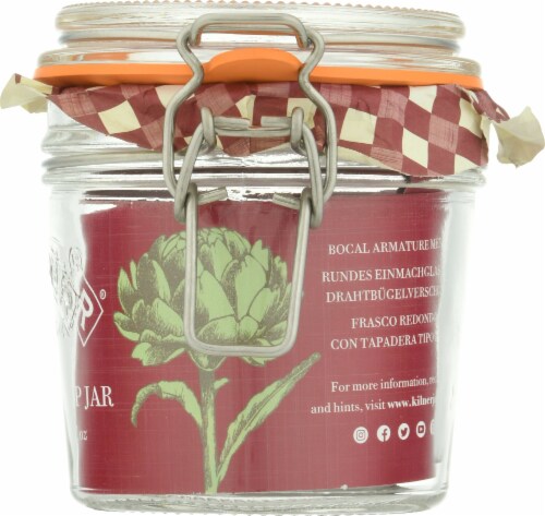 KILNER® Round Clip Top Storage Jar Perspective: right