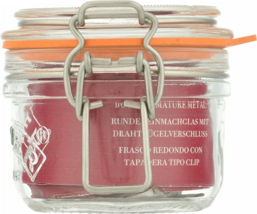 KILNER® Round Clip Top Storage Jar Perspective: right