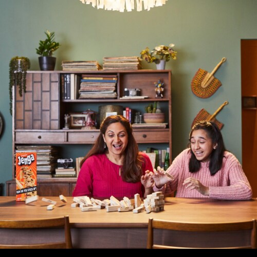 Hasbro Gaming Classic Jenga Game Perspective: right