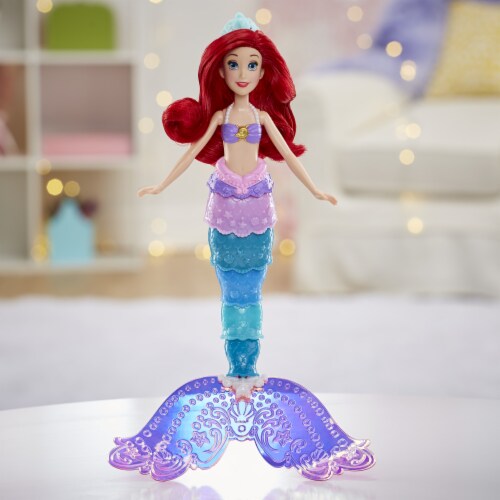 【国内在庫】 Rainbow Princess Disney Hasbro Reveal ct 1 Doll, Ariel アニメ