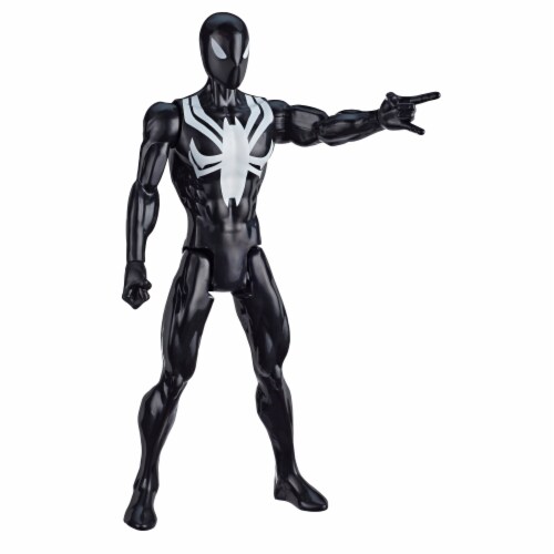 Hasbro Marvel Titan Hero Series Black Suit Spider-Man Perspective: right