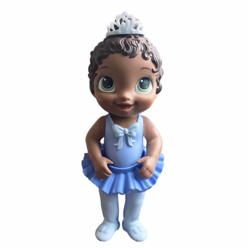 Hasbro Baby Alive Sweet Ballerina Brown Hair Baby Doll - Blue Perspective: right