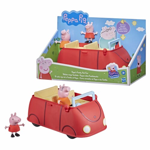 Hasbro Peppa Pig Peppa’s Family Red Car Perspective: right