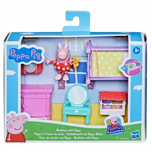 Peppa Pig Peppa's Club Peppa Loves Baking Themed Preschool Toy, Includes 1  Figures and 5 Accessories, for Ages 3 and Up