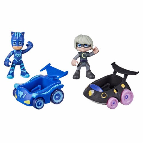 Hasbro PJ Masks Heroes vs. Villains Catboy vs. Luna Girl Battle Racers Perspective: right