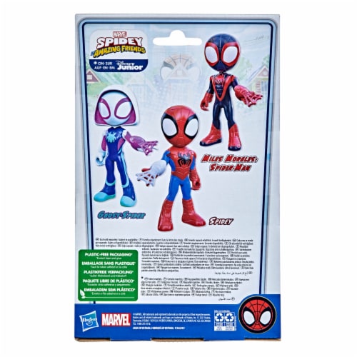 Hasbro Marvel Spidey and His Amazing Friends Supersized Spidey Action Figure Perspective: right