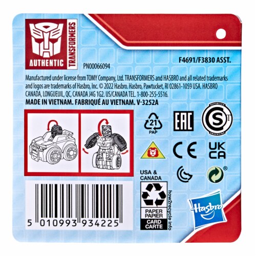 Hasbro Transformers Mini Bot Racer Hoist Perspective: right
