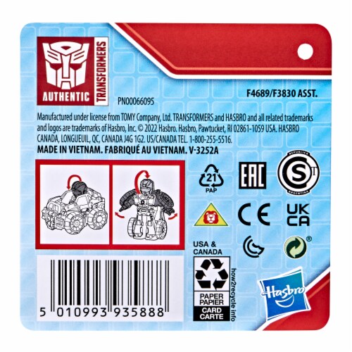 Hasbro Transformers Mini Bot Racer Trailbreaker Perspective: right
