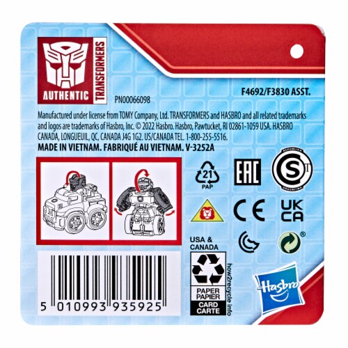 Hasbro Transformers Mini Bot Racer Hoist Perspective: right
