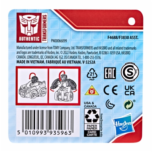 Hasbro Transformers Mini Bot Racer Arcee Perspective: right