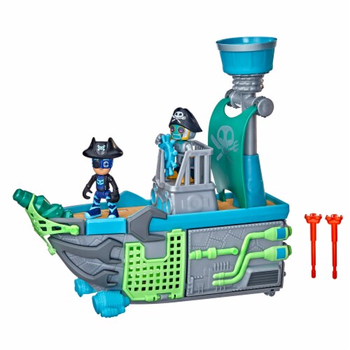PJ Masks Pirate Power Sky Pirate Battleship Playset Perspective: right