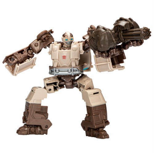 Hasbro Transformers: Rise of the Beasts Beast Alliance Beast Weaponizers Wheeljack & Rhinox Perspective: right