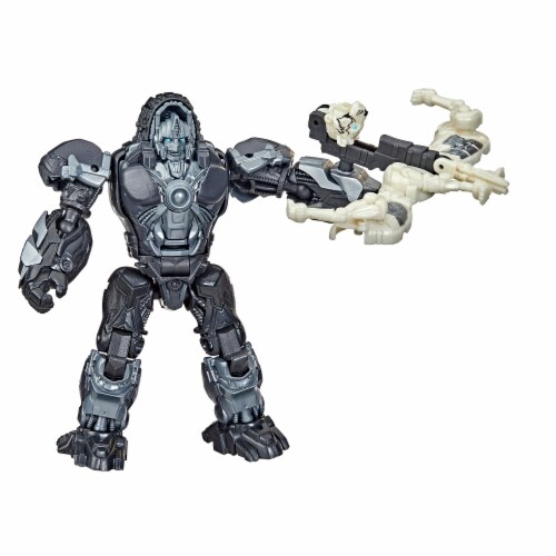 Hasbro Transformers: Rise of the Beasts Beast Alliance Optimus Prime & Chainclaw Perspective: right