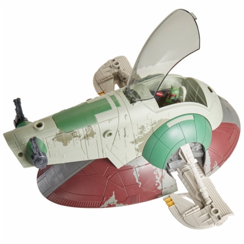 Hasbro Disney+ Star Wars™ Mission Fleet Firespray™ Boba Fett™ Perspective: right