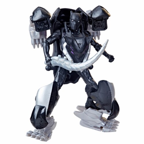 Hasbro Marvel Black Panther & Sabre Claw Mech Strike Mechasaurs Figures Perspective: right