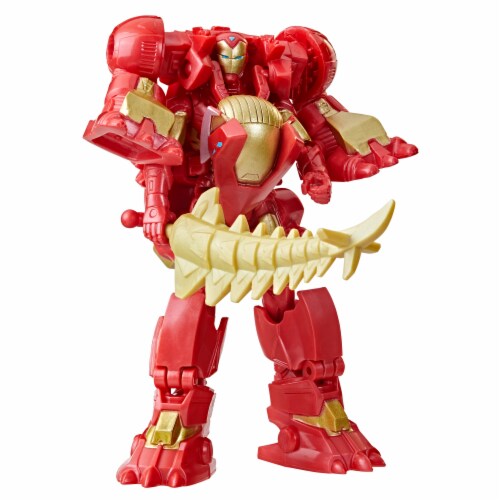 Marvel Mech Strike Mechasaurs Iron Man Perspective: right