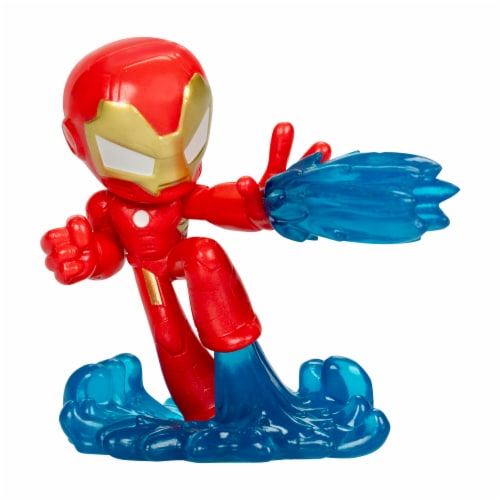 Marvel Avengers Mighty-Verse Collection Series 2 Iron Man Action Figure Perspective: right