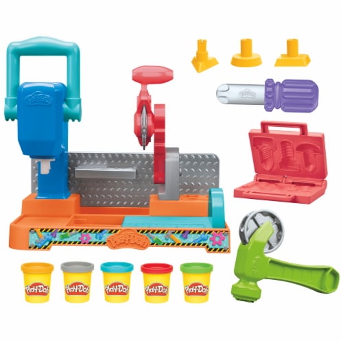 Play-Doh Stamp & Saw Tool Bench Perspective: right